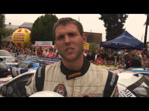 Rafał Grzesiński | Mitsubishi Lancer VS | GSMP Korczyna 2014 wywiad po sobocie