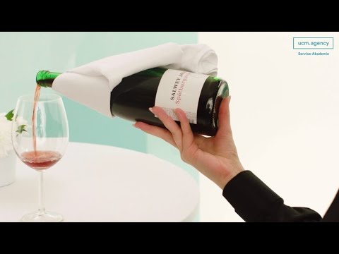 Der perfekte Flaschenservice