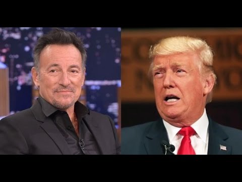 Bruce Springsteen calls Donald Trump a 'moron'