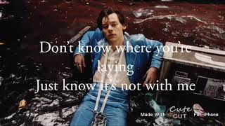 Harry Styles - Anna (Lyrics)