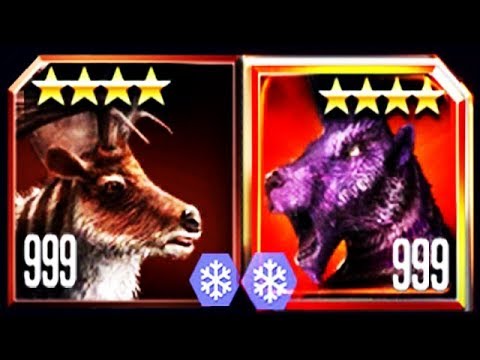 MEGALOCEROS vs MAELSTROM 08 BOSS (JURASSIC WORLD)
