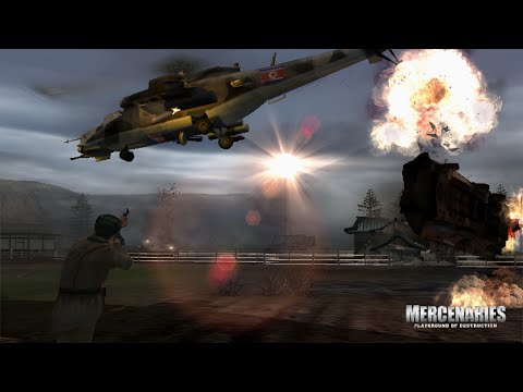 Early Custom Weapons In Mercenaries: Playground of Destruction -TEST-