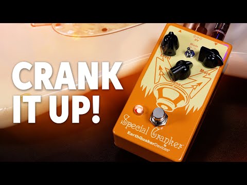 EarthQuaker Devices Special Cranker Overdrive Pedal | Sweetwater EarthQuaker Devices Special Cranker Overdrive Pedal | Sweetwater