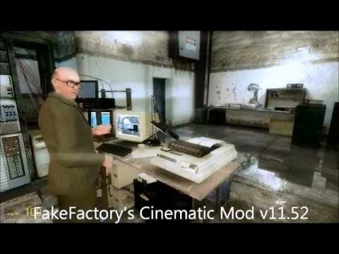 Half Life 2: original vs FakeFactory's Cinematic Mod v11.52