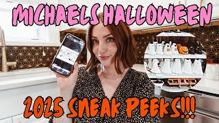 MICHAELS HALLOWEEN 2025!!! SNEAK PEEK