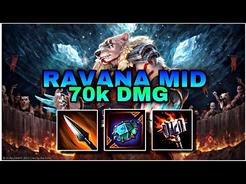 ¡70K DE DAÑO CON RAVANA MID! - RAVANA RANKED