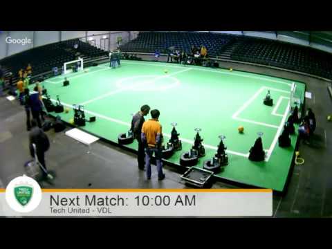 Livestream MSL RoboCup European Open 2016