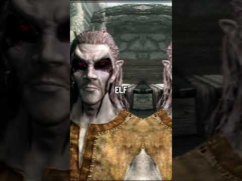 😳 What Happens if You Arrive on Solstheim as a Dark Elf in Skyrim? #skyrim