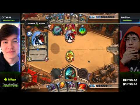 Ostkaka vs Massan - Heroes of Cards #2 - Hearthstone