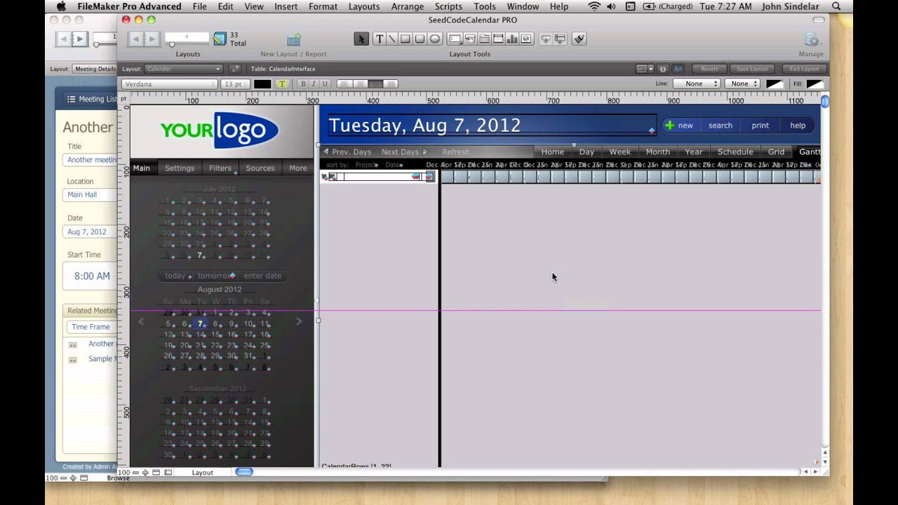 Pro Calendar 12 - Quick Integration