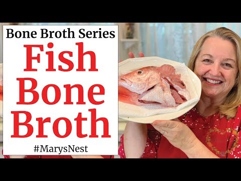 Fish Bone Broth Recipe - Iodine Rich for Good Thyroid Health