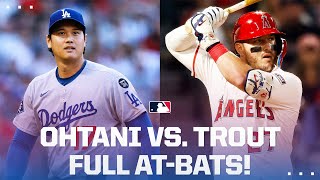 SHOHEI OHTANI VS. MIKE TROUT! Full at-bats! Who comes out on top! 🍿👀 | 大谷翔平ハイライト