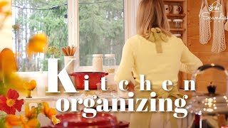 HUGE KITCHEN ORGANIZING | HOME ORGANIZTAION IDEAS | Scandish Home