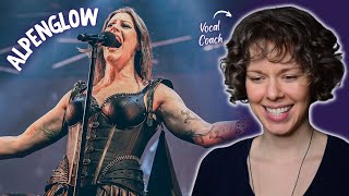 Vocal Coach reacts to Nightwish performing Alpenglow (Live in Mexico City)