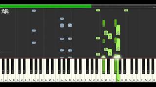 Gone Gone Gone - David Guetta, Teddy Swims, Tones and I | Adelina Piano synthesia tutorial