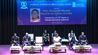 15.04.2026: राष्ट्रपतींचे आयकर अधिकाऱ्यांच्या ७४ व्या तुकडीला नागपूर येथे मार्गदर्शन