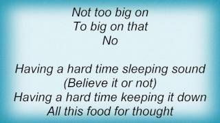 Ron Sexsmith - Not Too Big Lyrics