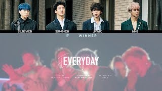 Download lagu WINNER - EVERYDAY MV   Lyrics Color Coded HanRomEng mp3