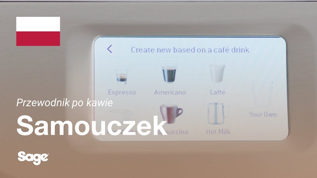 Spersonalizuj i zapisz wybór napojów