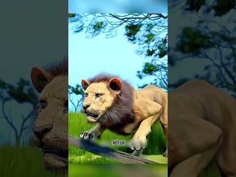 Đàn sư tử phải nhịn đói vì cách làm này ! #shortvideo