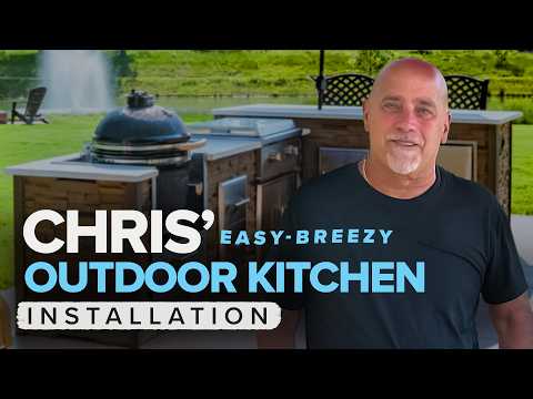 Chris' Easy-Breezy Outdoor Kitchen Installation