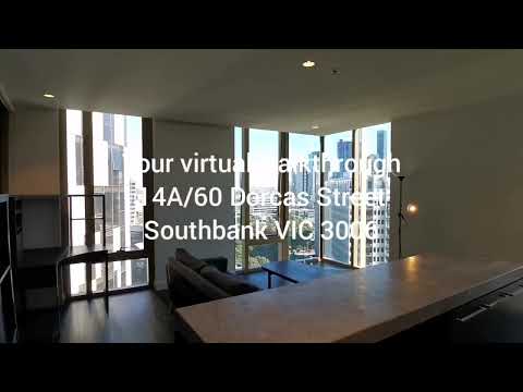 Virtual Walkthrough | 14A/60 Dorcas Street, Southbank VIC 3006 (2B2B1C Furnished)