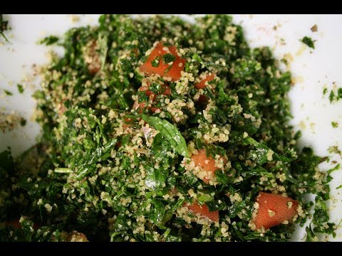 Food Cravings - How To Make Tabouli(Armenian Cooking)Tabouleh|Armenian Food Recipe-Tabbouleh Salad