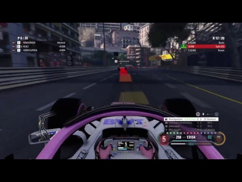 F1 2018 Force India Career Race 6 (Monaco)