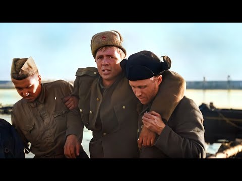 Unique newsreel of the "meat grinder" on the Dnieper. The collapse of the Eastern rampart. (1943)