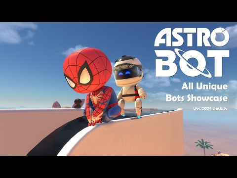 Astro Bot - All Unique Bots Showcase (Dec 2024 Update 318 Bots) (No Commentary)
