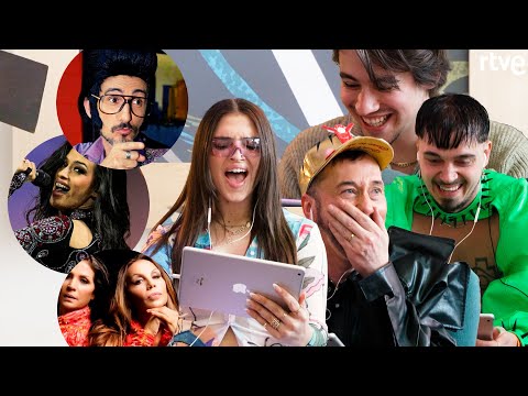 Los CONCURSANTES de EUROVISIÓN 2023 reaccionan a CHANEL, EL CHIKILICUATRE, AZÚCAR MORENO, ¡y más!