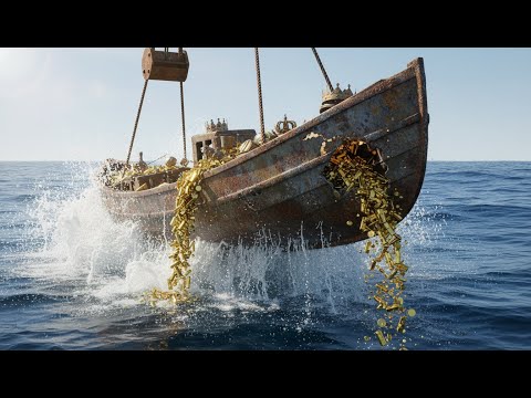RESTORATION | Finding Sunken Treasure Boat & Deep Sea Gold Recovery - Deep Sea Giants