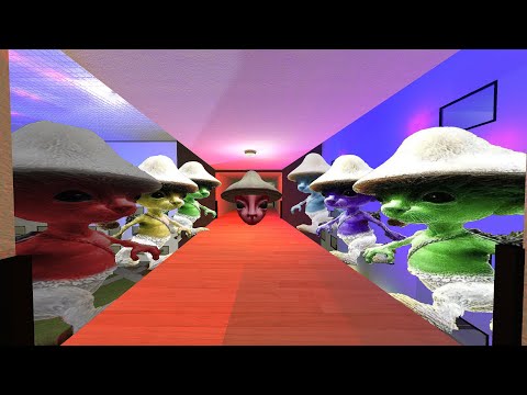 Smurf Cat Family Nextbot Gmod