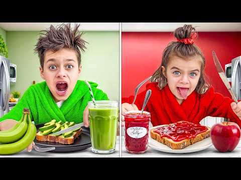 Survivre à Sa Routine Du Matin EN UNE SEULE COULEUR