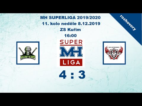 MH SUPERLIGA 11. kolo 2019/2020 Los Bomberos vs Hunters 3:4 - rozhovory