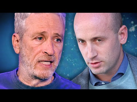 Jon Stewart DESTROYS Stephen Miller... This is BRUTAL!