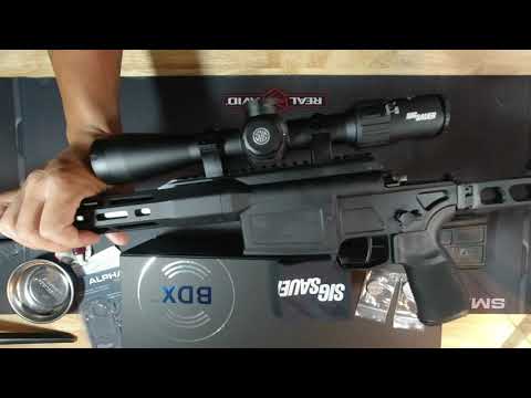 New Sig Sauer BDX and Muzzle Break on my SIG Sauer Cross