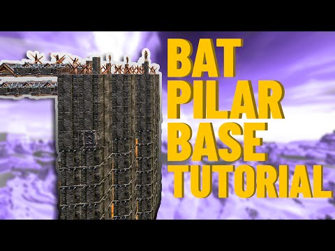 Anti Bat Rider Pillar Base Building Tutorial- How To Make Pvp Pillar Base In Update 3.0 Conan Exiles