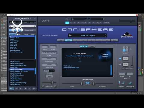 Omnisphere 2 Library - 12 Gods: Aphrodite Vicious Antelope - Presets walkthrough