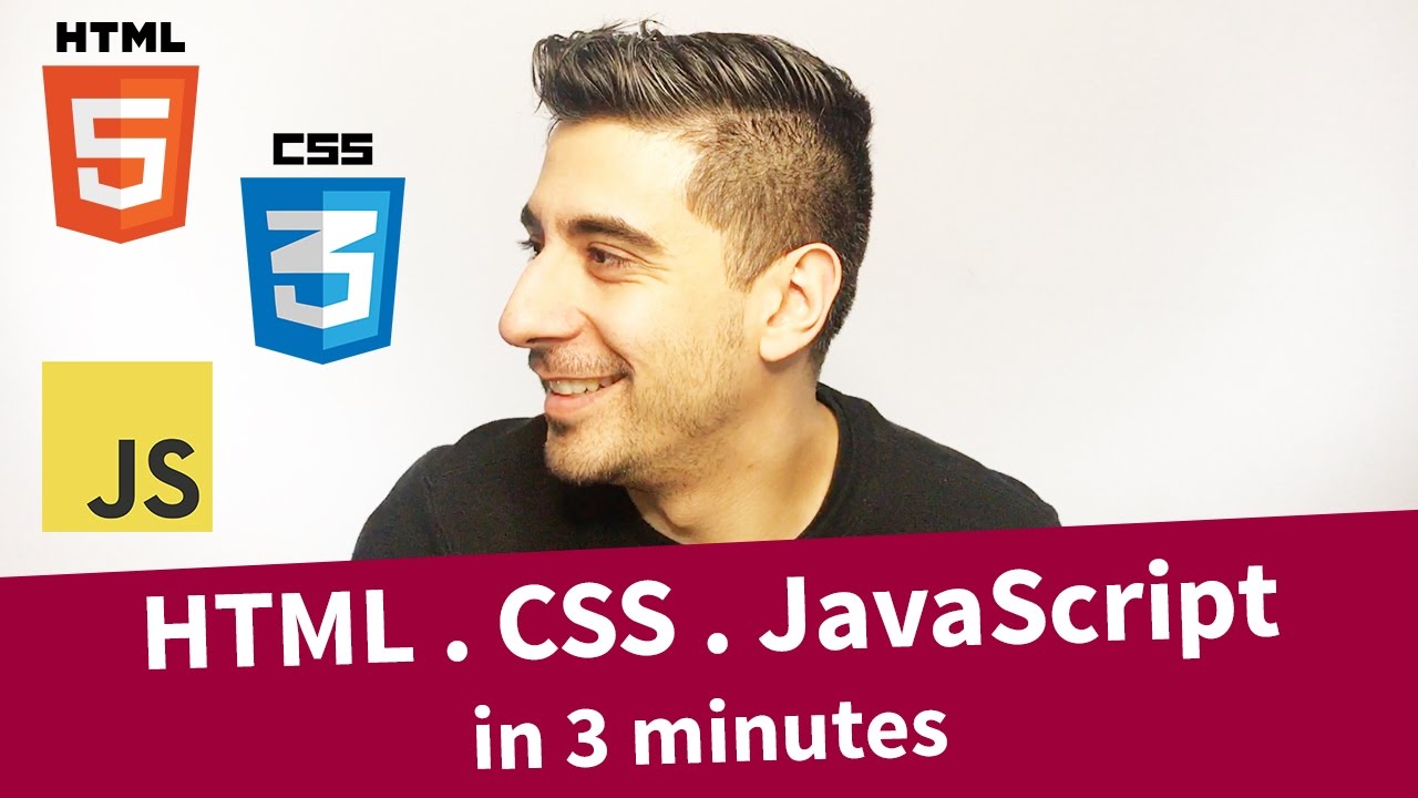 What is HTML / CSS / JavaScript? (Web Development in 3 minutes)
