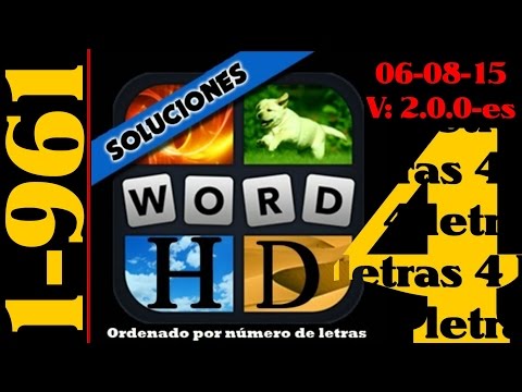 4 Fotos 1 Palabra | Todas las soluciones de 4 letras (1-961)