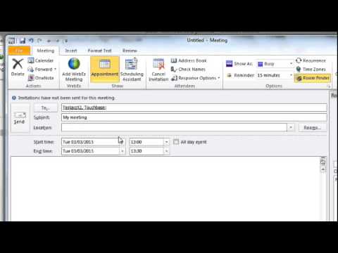 How to schedule a Cisco WebEx meeting within Microsoft...