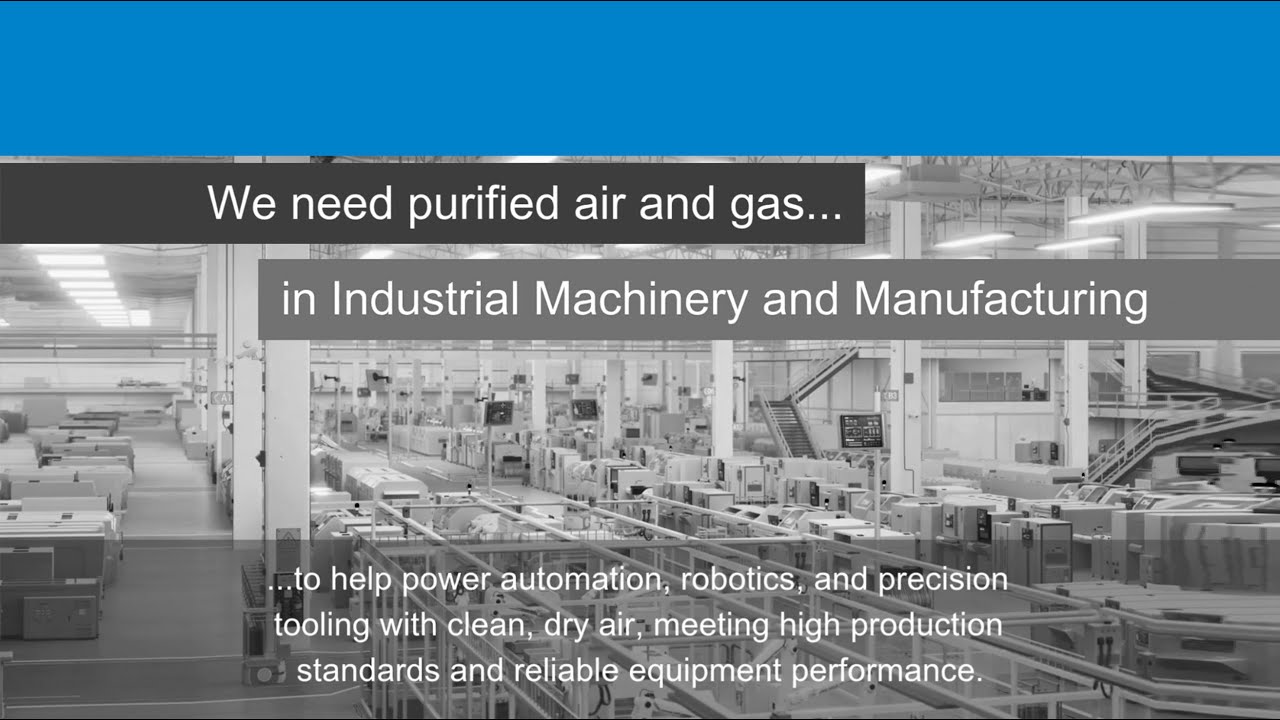 Donaldson Industrial Gases - Who needs purified air and gas?