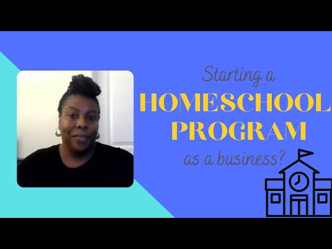 , title : 'How to start a homeschool program business | Running a homeschool-school program part 2'