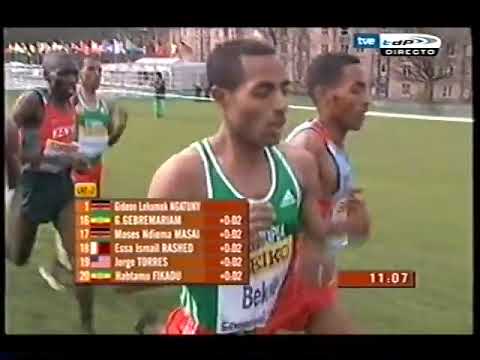 2008 World Cross Country Edinburgh - Mens 10K - FULL RACE - Bekele Loses Shoe!