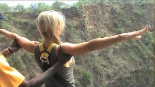 Bungee Jumping at Victoria Falls Pt 1