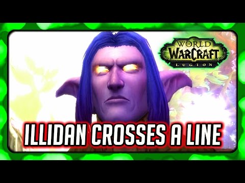 WOW Legion 🌟 Illidan Sacrifices His Own People to Fight the Legion (Memory)