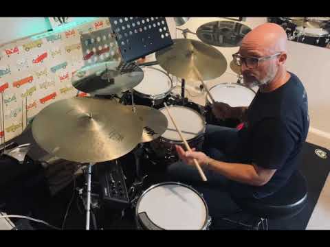 Mike Dolbear drum lesson - creative sticking 3