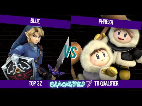 Blacklisted 7 Top 32 LR4 - Blue (Link) vs Phresh (Ice Climbers)
