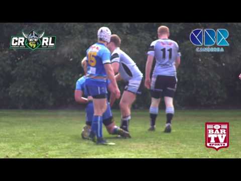 2017 Canberra RL Round 15 U18's Highlights - Belconnen United Sharks v West Belconnen Warriors